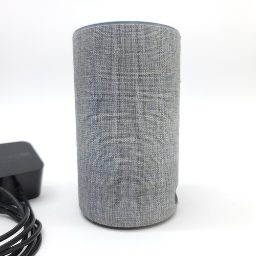 Amazon Echo 2nd Generation Smart Speaker TESTED Gray Fabric OEM Power Adapter - Picture 7 of 12