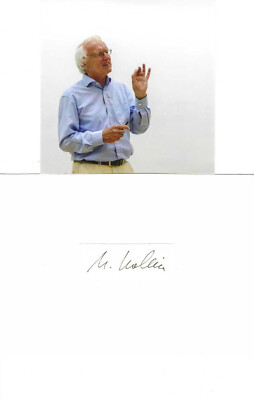 Michael Stolleis Rechtshistoriker(Balzan-Preis/Pour le Mérite)Originalautogramm 