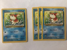 1999 Base Set Pokemon Water Types   Many Many Card MSG Me Which Card U Want