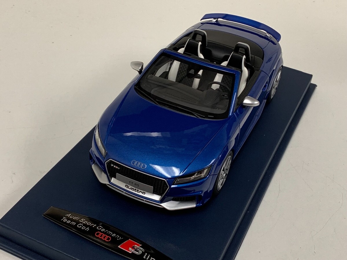 1/18 GT Spirit Audi TT RS Roadster from 2017 metallic Blue GT209