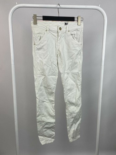 MISSONI Denim White Chino Pants Size 