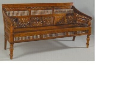 PANCA IN LEGNO POLTRONA CAMERA PANCHETTA DORMEUSE POUFF DIVANO