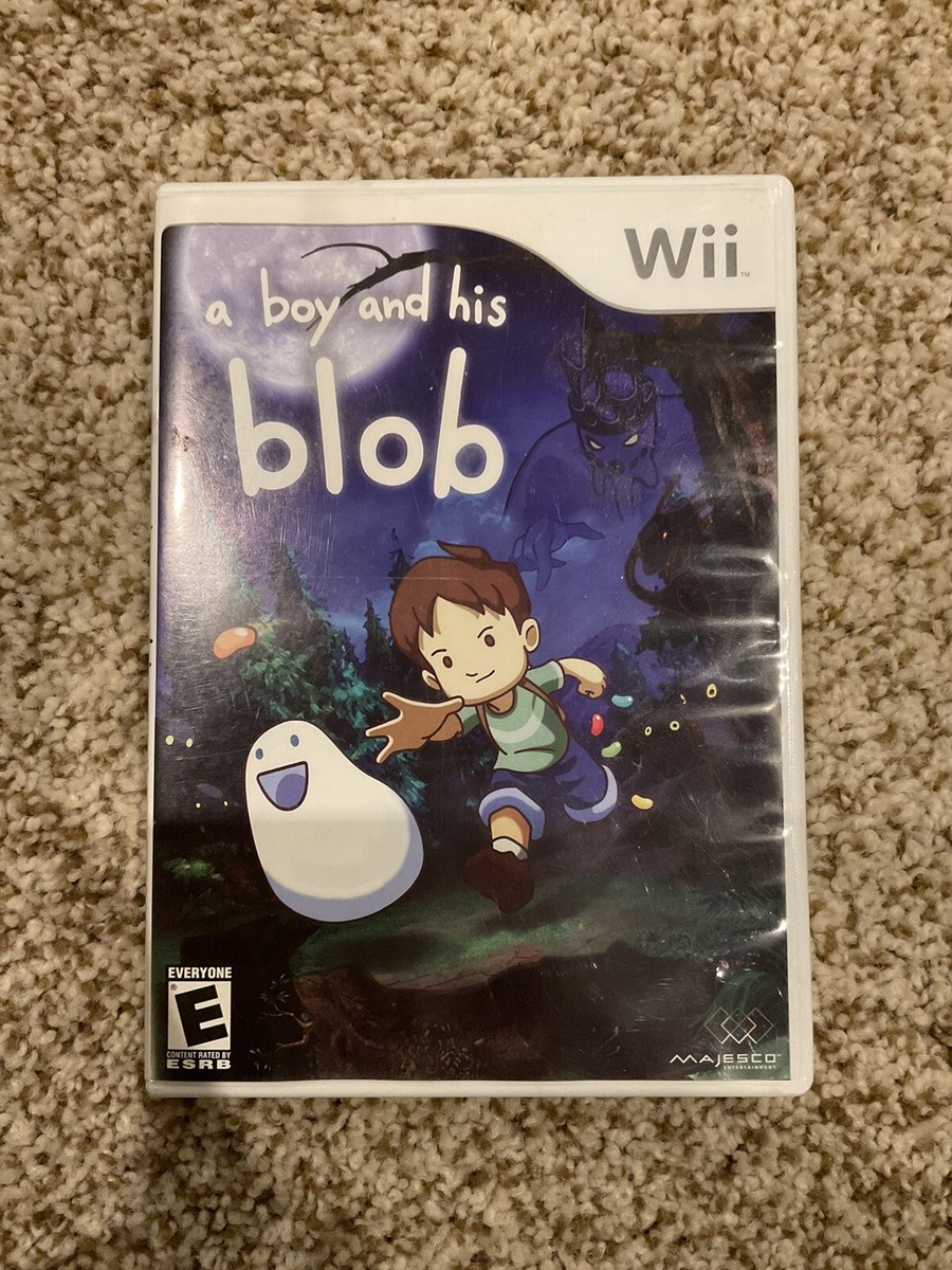 A Boy and His Blob Wii (Nintendo Wii, 2006) CIB