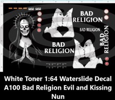 White Toner 164 Waterslide 66 Dodge A100 Van Bad Religion Evil And Kissing Nun White Toner 164 Waterslide 66 Dodge A100 Van Bad Religion Evil And Kissing Nun