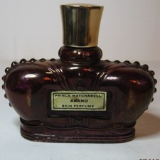 Vintage Empty Abano Skin Perfume 1 oz bottle Prince Matchabelli