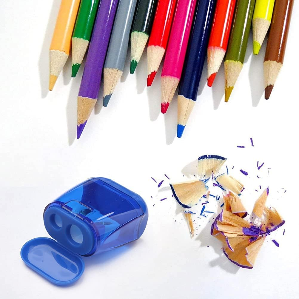 Color Changing Sharpener Pencil Sharpener For Kids 4Pcs Manual Pencil Sharpeners Colored Pencils ...