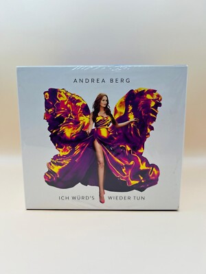 Andrea Berg Fanbox ''Ich würd`s wieder tun'' mit Vintage Emaille Tasse Edition NEU
