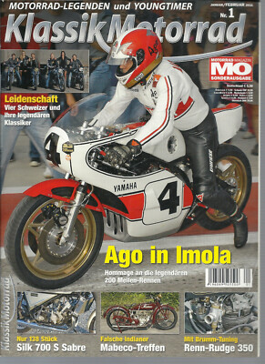 Klassik Motorrad Nr.1 / 2011 - Giacomo Agostini - DKW 900 - Silk 700 S....