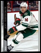 2020-21 Upper Deck #342 Joel Eriksson Ek Minnesota Wild