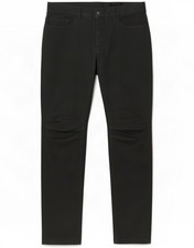 Marc Jacobs Mens Slim Casual Trousers IT 50 Large W32 L32 Navy Blue Cotton AV10