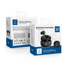 Blue Star Auricolare Bluetooth 5.4 Bk44 Black Per Blackberry Evolve Evolvex Key2