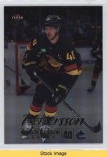 2024-25 Upper Deck Fleer Ultra Rainbow Foil Elias Pettersson #91 READ 1os2