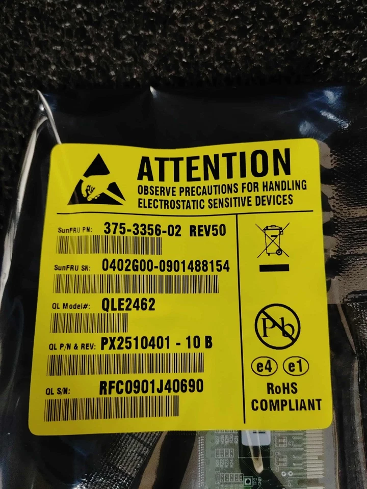 Sun Microsystems 594-2018-01 SG-XPCIE2FC-QF-4 Dual Port 4GB/S FC PCI-E Adapter - Image 4 of 4