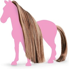 Horse World 42653 Hair Beauty Brown-Gold Toy Accessory Schleich 22986