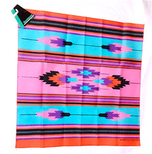 BANDANA BANDANNA Native American 80s South Western USA Taschentuch Neu Baumwolle