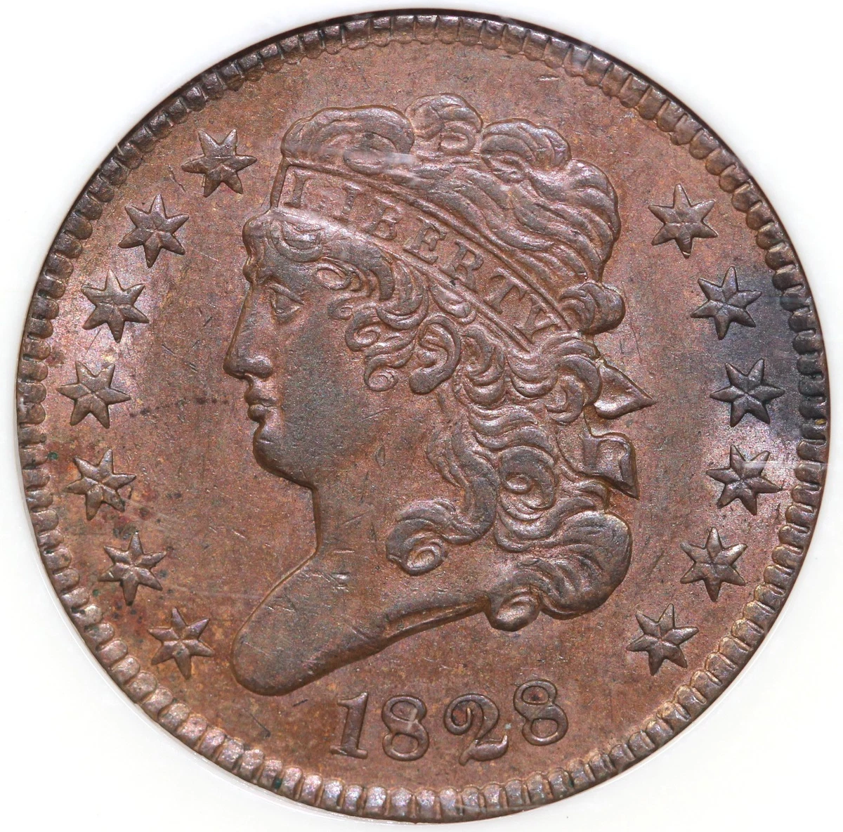 1810年1828年アメリカ合衆国クラッシックヘッドハーフセント銅貨　2枚セット 1810年1828年アメリカ合衆国クラッシックヘッドハーフセント銅貨 2枚