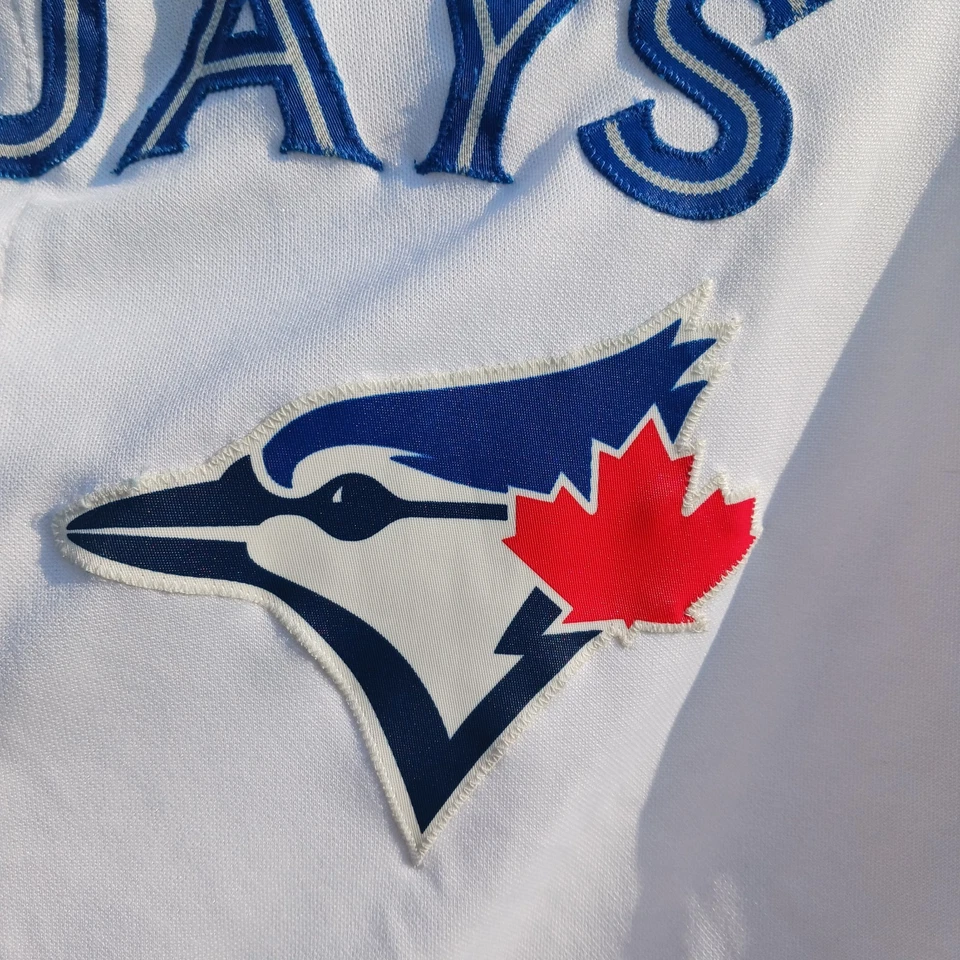 Camiseta de béisbol Toronto Blue Jays Majestic MLB JOSE REYES #7 adultos hombres PEQUEÑA 42 Foto 4 de 4