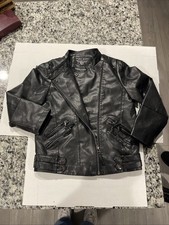 Children's Leather Jackets New Spring Autumn Leather Jacket Fashion Kids Coats