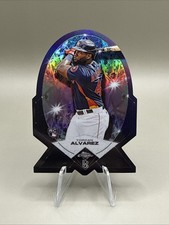 2020 Topps Chrome Ben Baller BDC-13 Yordan Alvarez RC Diamond Die Cut Astros