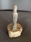 Pewter Mother Praying Above a Child on a Marble/Granite Base Italy — photo 3