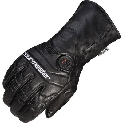 Tour Master Synergy 7.4 Heated Leather Gloves | Black | Size S