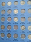 Roosevelt Dimes 1946-1964 90% silver .0723 x 17 coins about 1.23 troy oz.