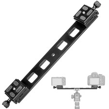 300mm Lengthened Quick Release Plate Clamp Rail Nodal Slide Bracket Mount Ada...