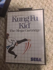 Kung Fu Kid (Sega Master System, 1987)  Authentic CIB With Poster