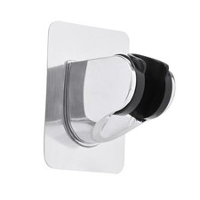 Shower Head Holder, Strong Adhesive and Waterproof Shower Head Holder Silver