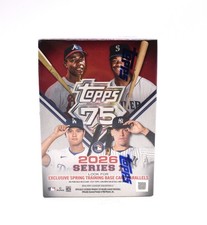 2026 Topps 75 series 1 Retail Exclusive 72 cards - New Sealed Box!