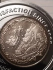 1984 Christmas 1 oz .999 Fine Silver Round