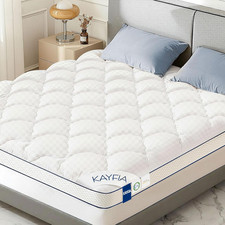 Extra Thick 3 Inch King Memory Foam Mattress Topper for Back Pain Relief