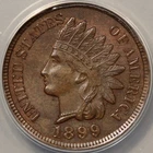 1899 Indian Cent ANACS MS-63BN
