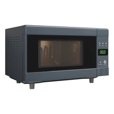 20L Flatbed Leisure Microwave in Grey for Caravan / Campervan / Motorhome / Boat