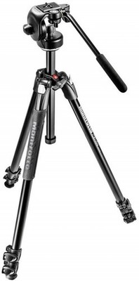 Manfrotto MK290XTA3-2W XTRA Alu-Stativ inkl. 128RC Video-Neiger | Manfrotto St