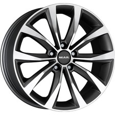 Cerchi in lega MAK WOLF 18" 7.5J 5x112 ET 50 57.1 GUN METALLIC MIRROR