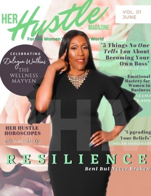 Monique - Her Hustle Magazine Issue 1 VOLUME 1  Resilience - New paper - X555z
