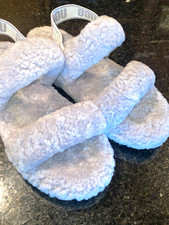 UGG "Oh Yeah" Slide Slipper Women's Sz 10 Soft Amethyst