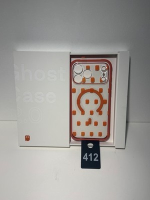 * ORANGE TRIM* dbrand GHOST Case 2.0 CLEAR 63G6CV iPhone 17 PRO MAX New Open Box