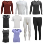 Mens Womens Merino Wool Top Pants Thermal Leggings Long Johns Underwear Pajamas