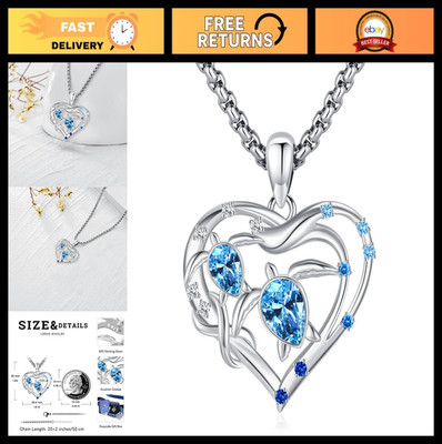 Cute Animal Necklace - Cat, Cow, Owl, Dolphin, Turtle - Sterling Silver, Moonsto