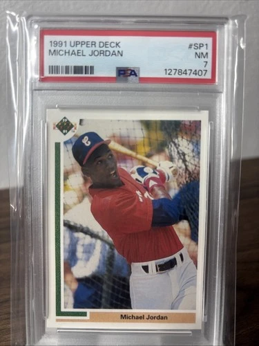 1991 Upper Deck - Michael Jordan #SP1 PSA 7