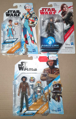 Star Wars: FORCE LINK: TORRA DOZA, JYN  ERSO, JAREK YEAGER u. BUCKET R1-J5