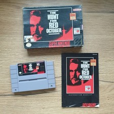 ebay® Auktion 336426841507 | The Hunt For Red October - SNES - Super Nintendo - US Modul! - OVP Thumbnail of ebay® auction 336426841507 | The Hunt For Red October - SNES - Super Nintendo - US Modul! - OVP