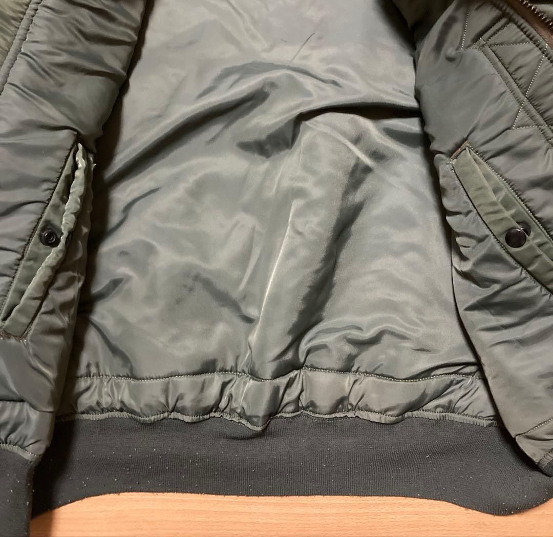 Buzz Ricksons MA-1 Flight Jacket Large Excellent … - image 7