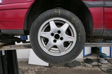 1x Felge Alufelge Golf 3 Polo 6jx14H2 ET38 6K0601025M LK100 14 Zoll BBS 4