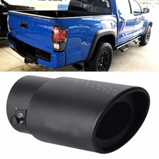 For Toyota  Tacoma TRD Stainless Steel Round Rear Exhaust Pipe Tail Muffler
