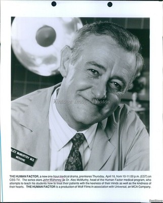 1995 Medical Drama The Human Factor Stars Actor John Mahoney Tv Press Photo 8x10