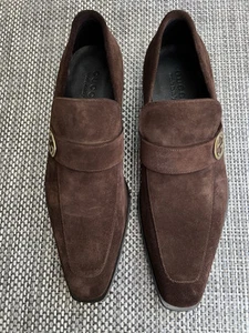 Mocassins homme Gucci marron en daim neufs