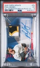 2025 TOPPS UPDATE ALL-STAR STITCHES AUTO PLATINUM 1/1 #PS PAUL SKENES 1/1 PSA 5